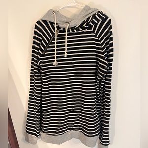 Ampersand Ave Double Hooded Sweatshirt